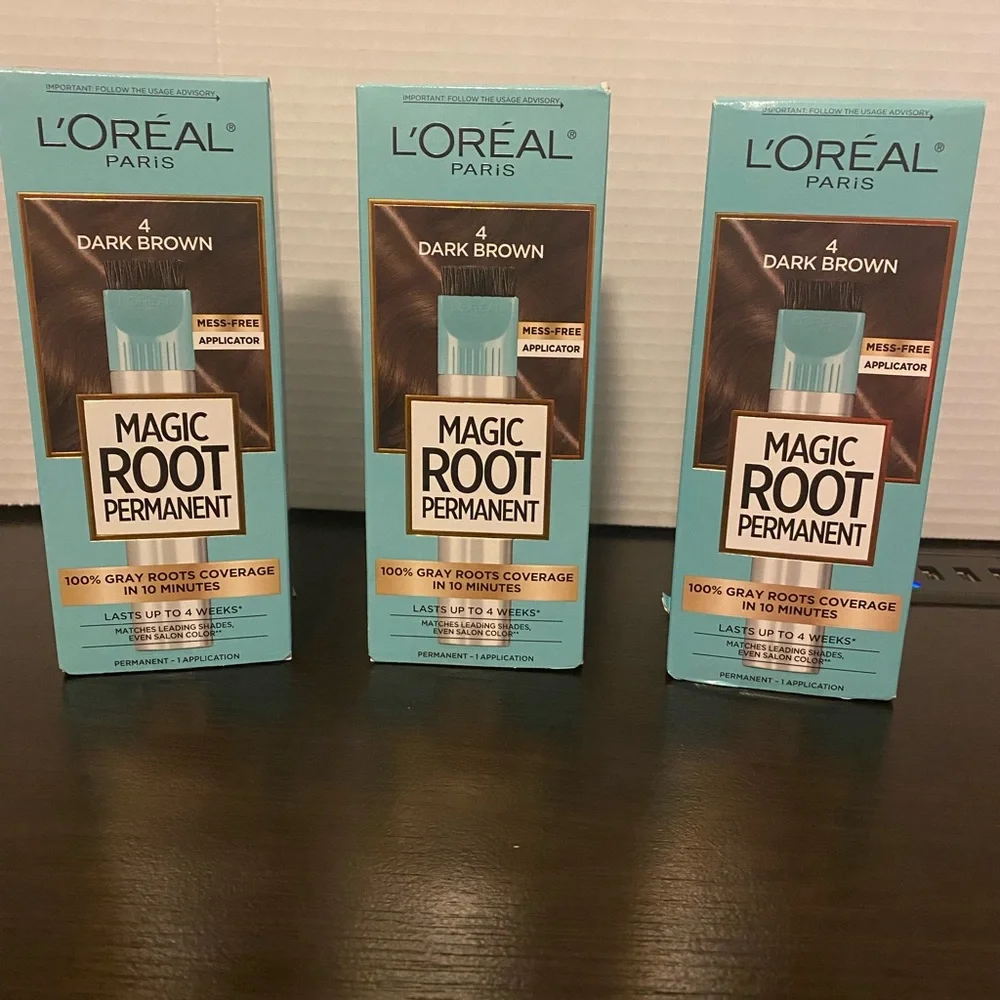 L'Oreal Paris Magic Root Permanent Hair Color - Dark Brown - Picture 3 of 3